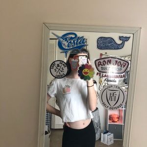 Billabong cropped shirt